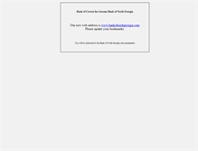 Tablet Screenshot of bankofcoweta.com